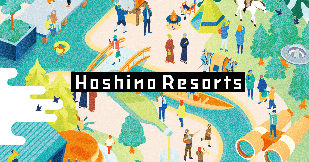 호시노 리조트 아오모리야 및 오이라세 계류 홍보 이미지